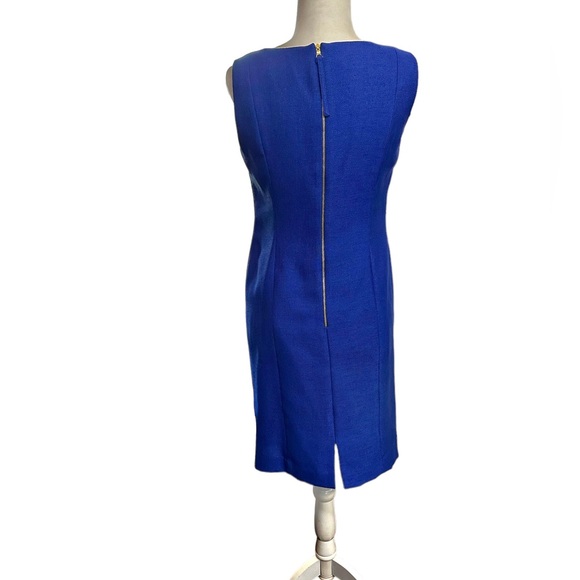 Kay Unger Blue Sheath Dress - Picture 5 of 10
